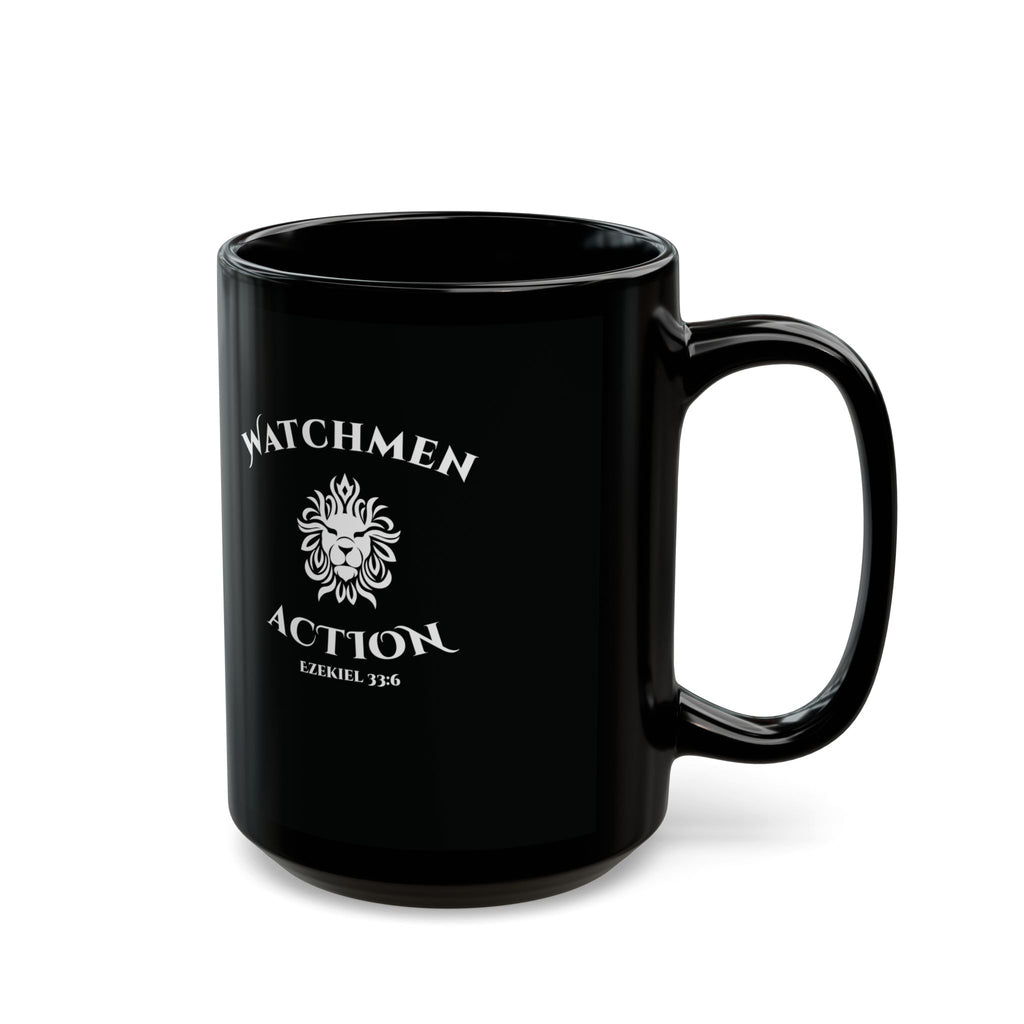 "Equip The Church, Engage The Culture" Inspirational Coffee Cup (11oz/15oz) Black