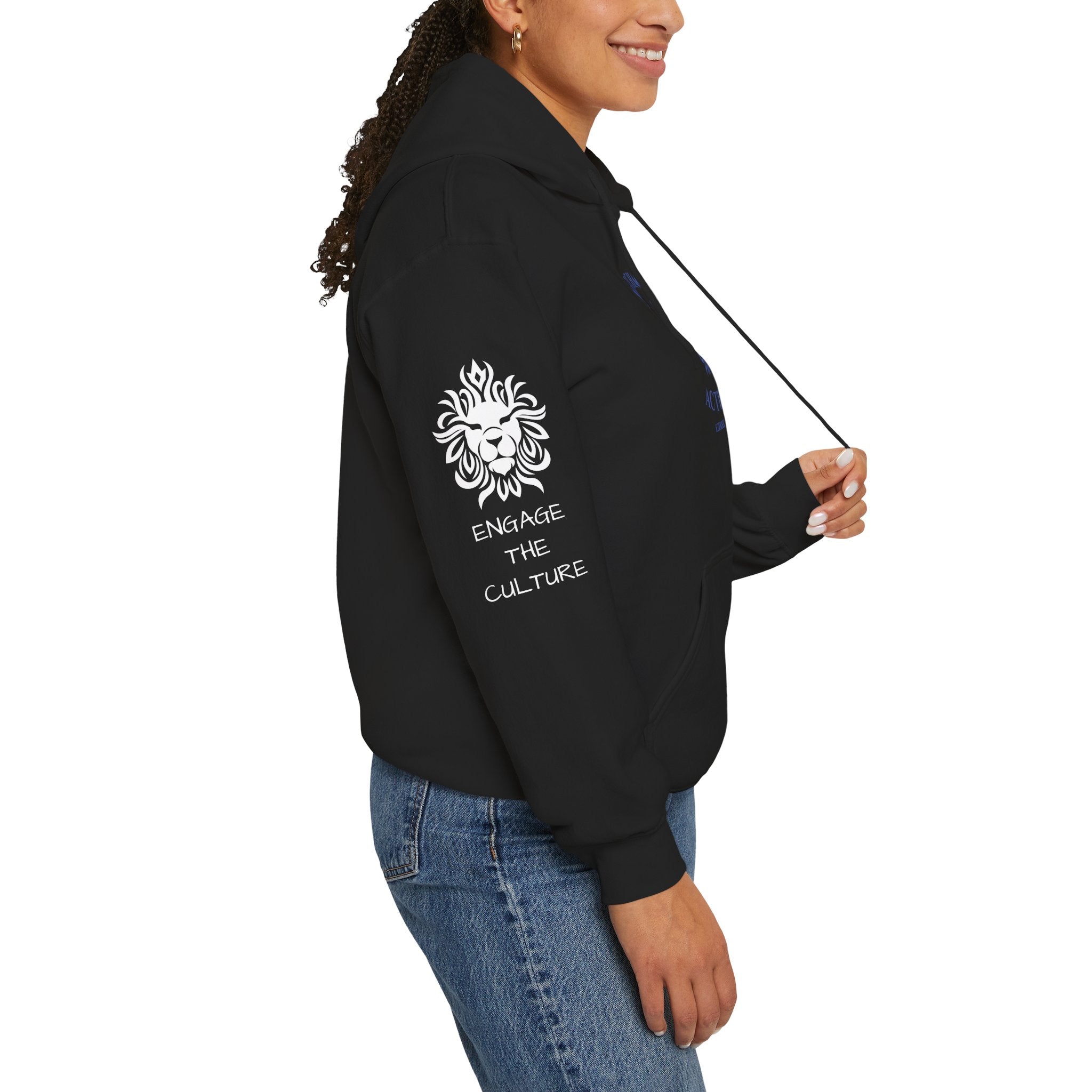 Watchmen Action Hoodie — Vintage Crest Graphic Sweatshirt