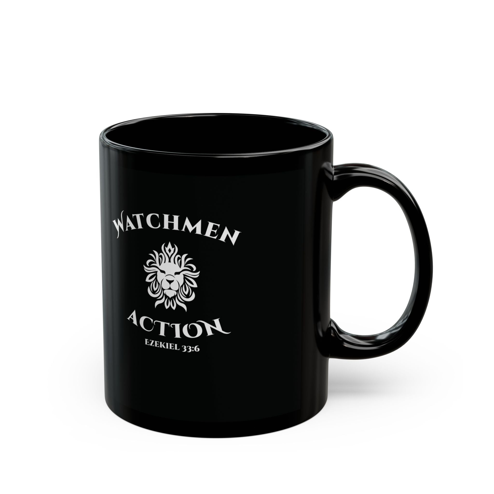 "Equip The Church, Engage The Culture" Inspirational Coffee Cup (11oz/15oz) Black