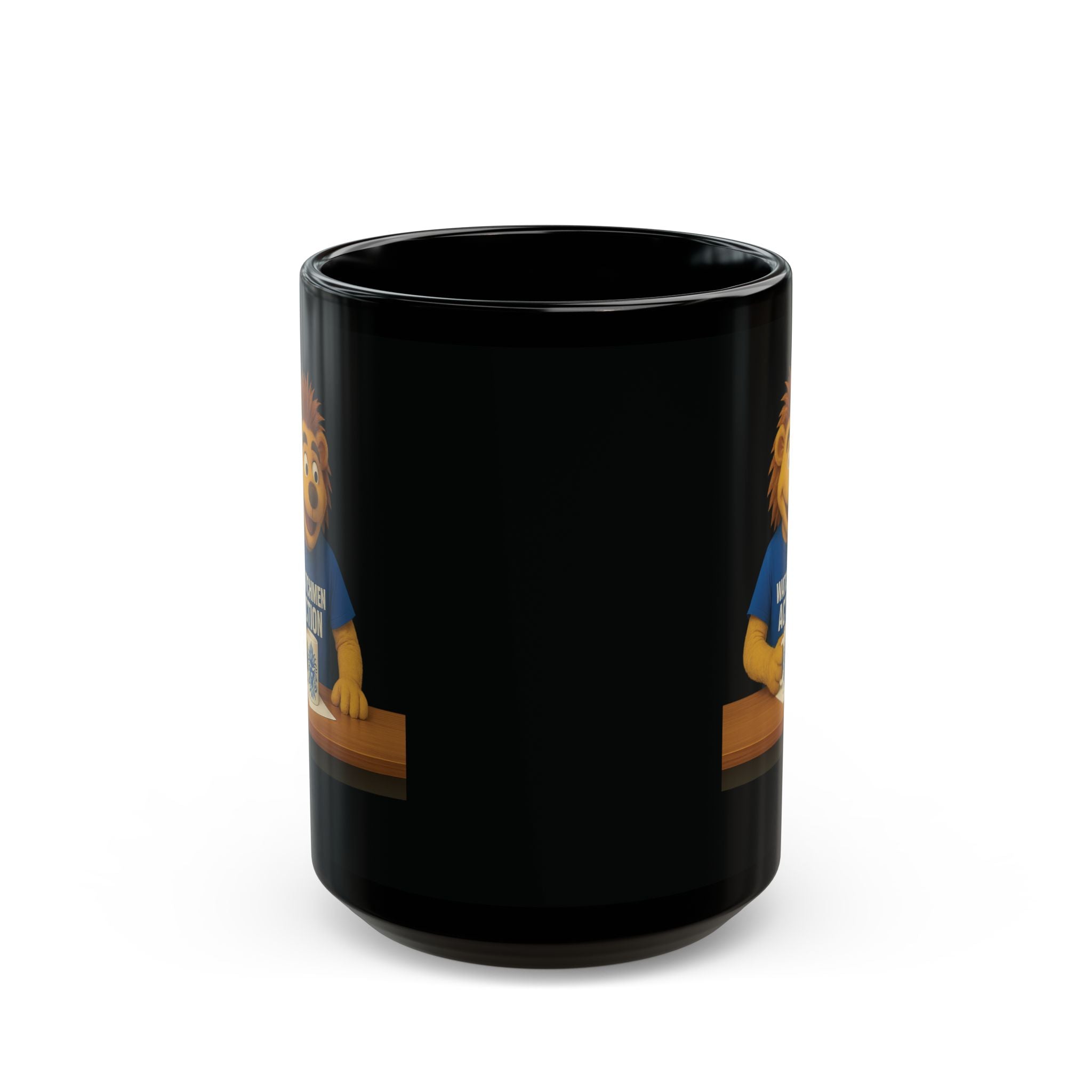 "Ezekiel @ The Newsdesk" Inspirational Coffee Cup (11oz/15oz) Black