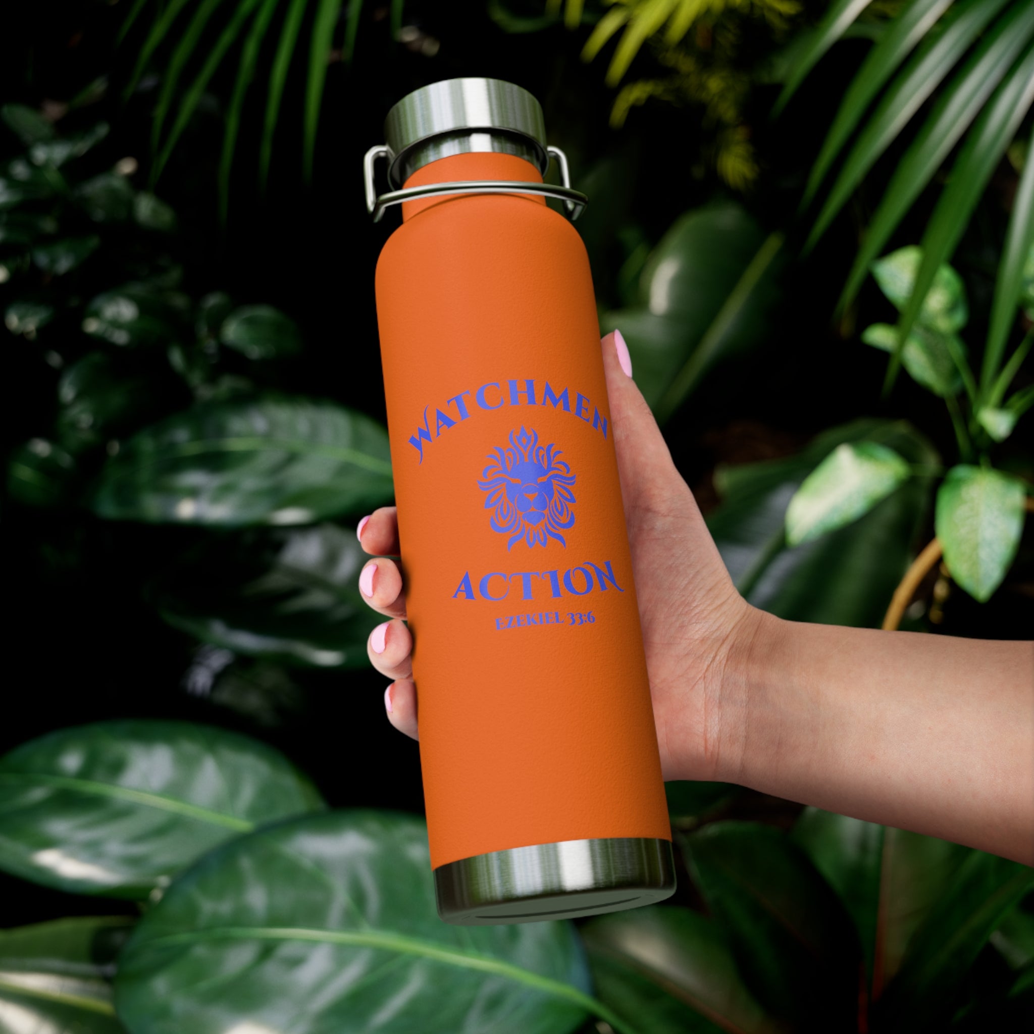 "Watchmen in Action" Insulated Steel Water Bottle