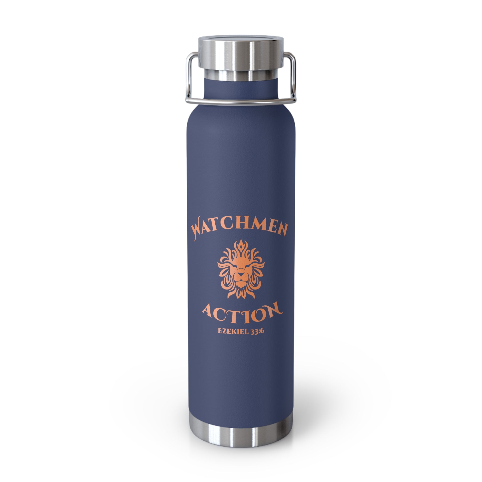 "Watchmen in Action" Insulated Steel Water Bottle