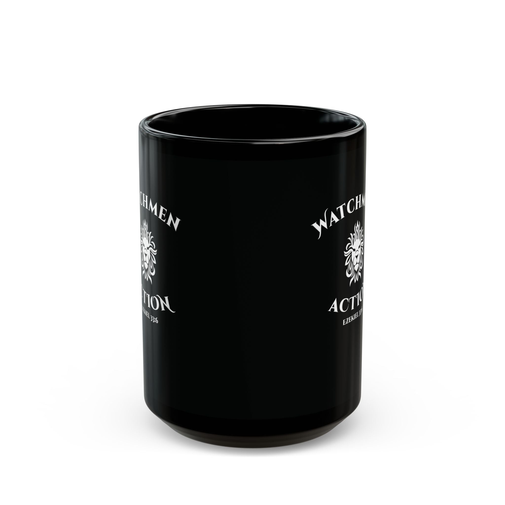 "Equip The Church, Engage The Culture" Inspirational Coffee Cup (11oz/15oz) Black