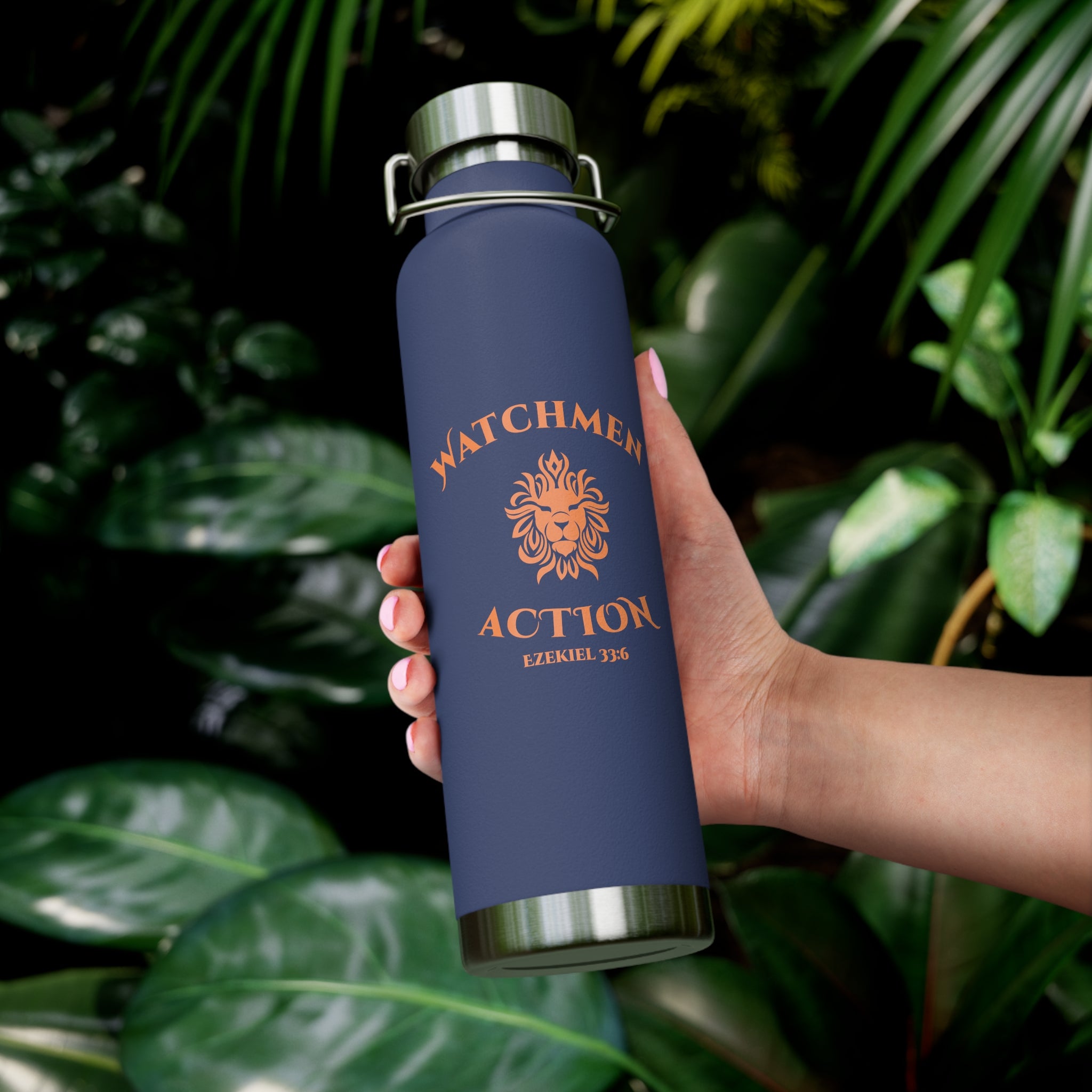 "Watchmen in Action" Insulated Steel Water Bottle