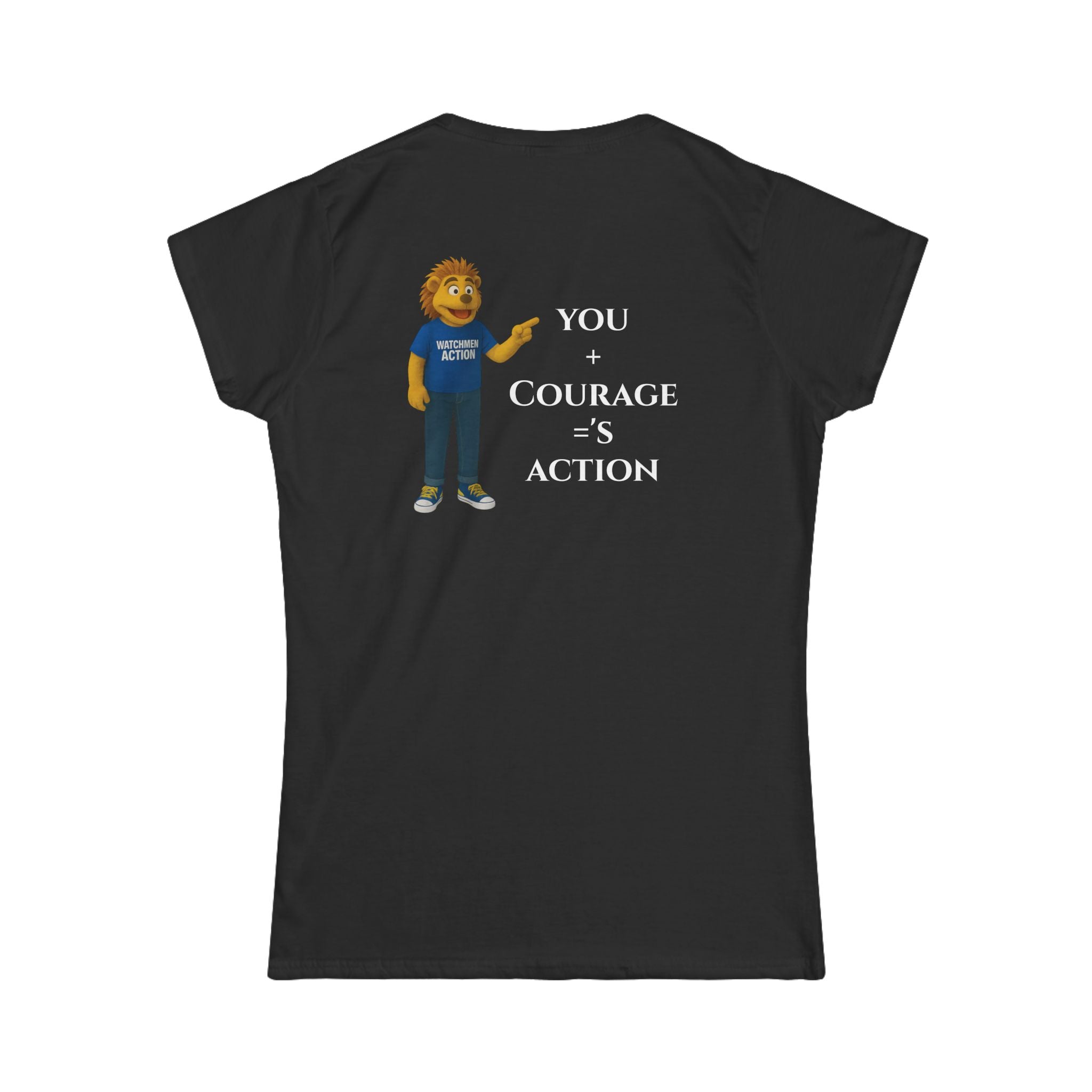 Watchmen Action "You + Courage = Action" Ladies Tee